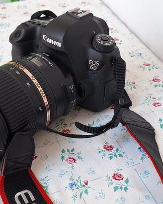 Canon 6D +Obiettivo Tamron sp 24-70 mm f/2.8 Di VC