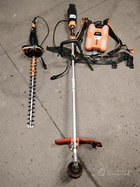 pellenc decespugliatore, tagliasiepi ecc