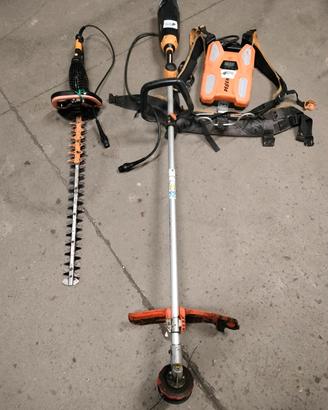 pellenc decespugliatore, tagliasiepi ecc