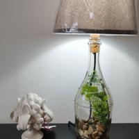 lampada con bottiglia