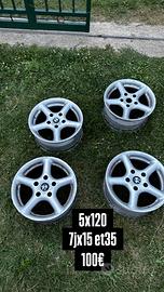 Set cerchi 5x120 15”  BMW