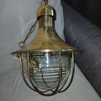 lampada navale 'Fanalino di nave con gabbia