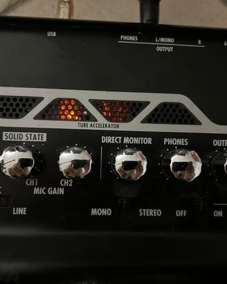 Pedaliera chitarra e Basso ZOOM C5.1t valvolare