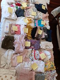 vestiti neonata 3 mesi/12 mesi lotto n.1 e n.2