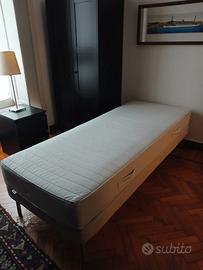 Letto singolo ikea con materasso