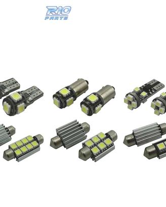 KIT 11 LAMPADE LED INTERNE ALFA ROMEO 156 98-05