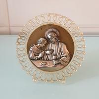 Bassorilievo Sacro Rappresentazione Gesù Anni 50