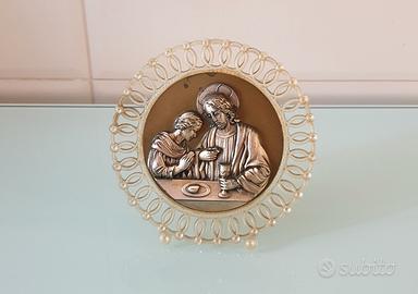 Bassorilievo Sacro Rappresentazione Gesù Anni 50