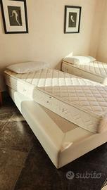 Sommier letto con materasso