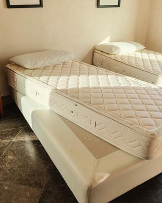 Sommier letto con materasso