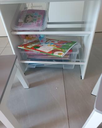 set tavolo e due sedie LEGNO