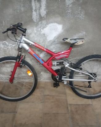 4 bici MTB da ragazzi misure 24/26