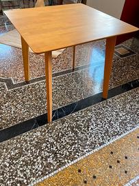 Pomago - Tavolo da pranzo 80x80 cm Colore Rovere