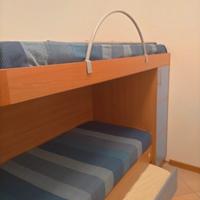 cameretta con letto a castello 