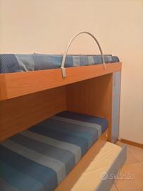 cameretta con letto a castello 