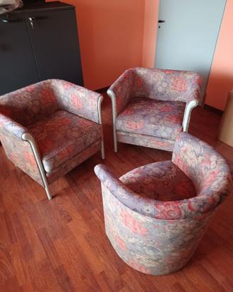 Poltroncine per sala attesa o piccolo salotto