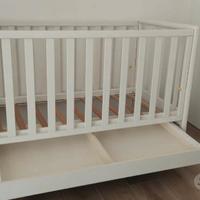 Culla Foppapedretti con accessori vari