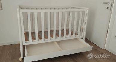Culla Foppapedretti con accessori vari