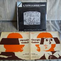 4+5 LP 45 giri GABER Teatro 82 Far finta 73 Gulp
