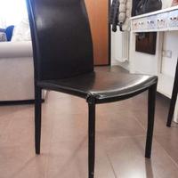 Sedie n.4 ecopelle 13euro/cad