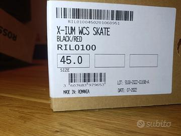 rossignol scarpa sci fondo X IUM WCS SKATE TG 45