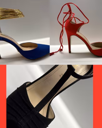 3 paia scarpe elegantissime tg 40