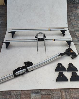 Barre Thule comprensive di portabici singolo 