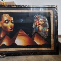 Quadro decorativo stile egitto 