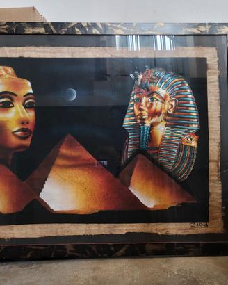 Quadro decorativo stile egitto 