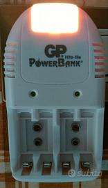 Caricabatterie per pile stilo, ministilo e 9V