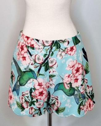 Shorts floreali Ted Baker acquamarina T2 (42 IT)