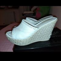 Ciabatta con plateau bianca n. 40