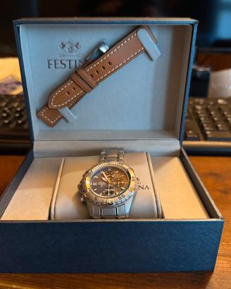 Orologio festina chrinohraph con scatola e garanzi