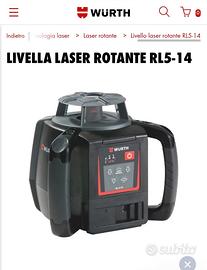 livella laser rotante wuerth RL5-14