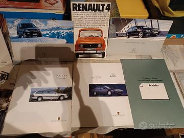 Depliant Brochure automobili 