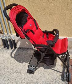 Passeggino rosso Chicco per bambini