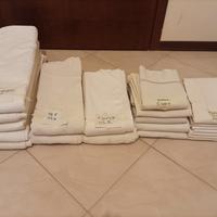 lenzuola e federe di cotone antico.