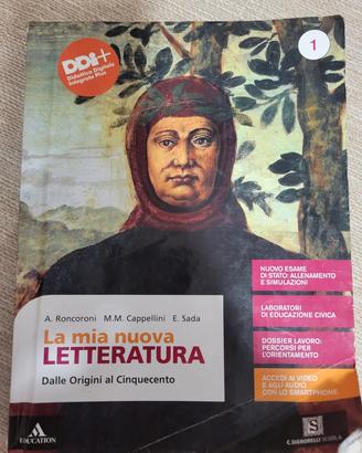 libro letteratura x terzo anno META PREZZO
