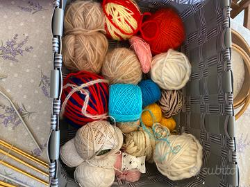 Ferri maglia e uncinetto vintage