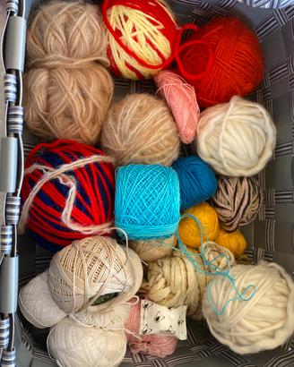 Ferri maglia e uncinetto vintage