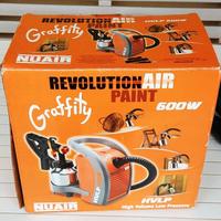 STAZIONE DI VERNICIATURA CON COMPRESSORE 600W