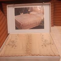 Parure matrimoniale letto in cotone
