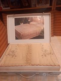 Parure matrimoniale letto in cotone