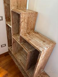 Libreria legno massello