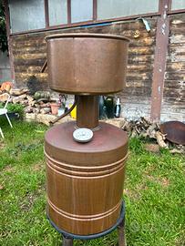 Alambicco in rame per distillazione