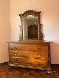 Cassettiera legno massello
