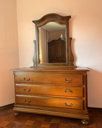 Cassettiera legno massello