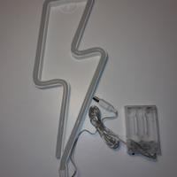 Luce Neon denominata " FULMINE "