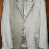 Giacca elegante uomo grigio chiaro-taglia moderna 