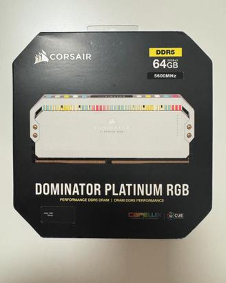 RAM Corsair Dominator Platinum RGB DDR5 64GB 5600